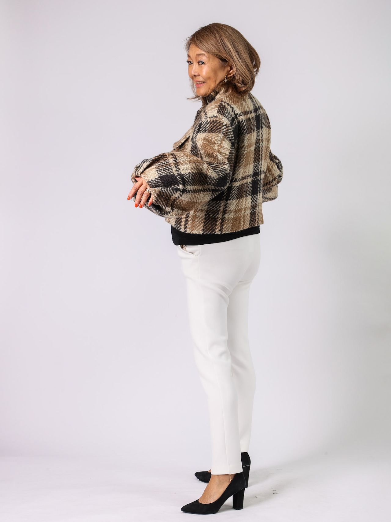 BEATRICE(スタンドカラーショートブルゾン)