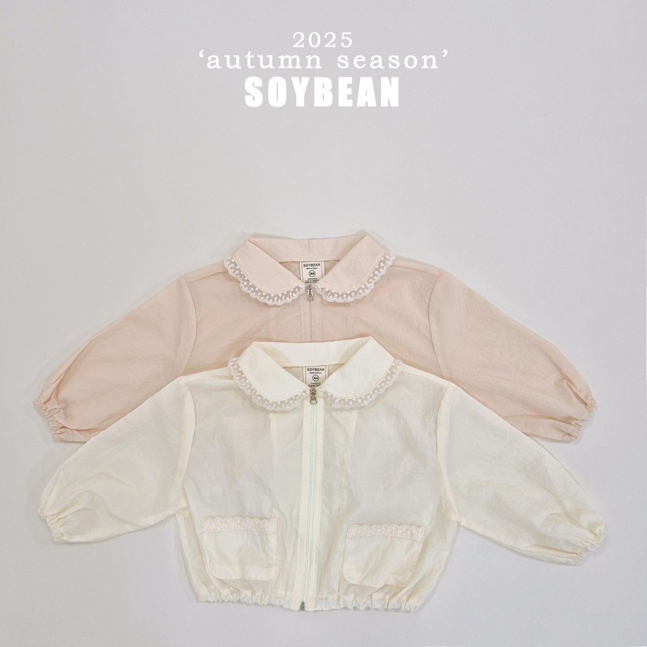 «Sold out»«soybean» レースウィンドブレーカー 2colors