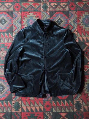 "ACT III" China dress velour shirt