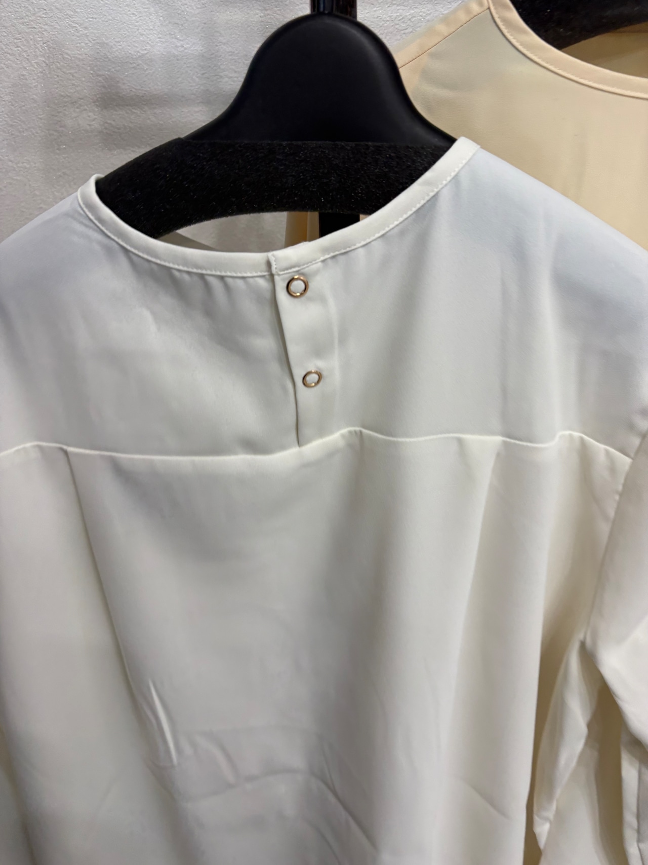 hunch ストレッチジョーゼット万能ブラウス WTN5183