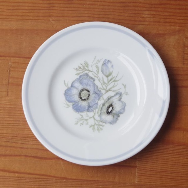 希少品 スージークーパー グレイリーフ ピンク 22.8㎝プレート 