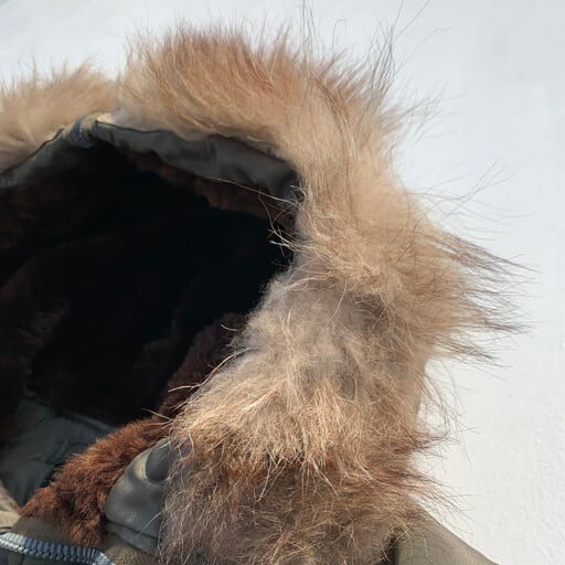 40's 50's U.S.AIR FORCE TYPE N-2 フライトジャケット 初期型 革 REED