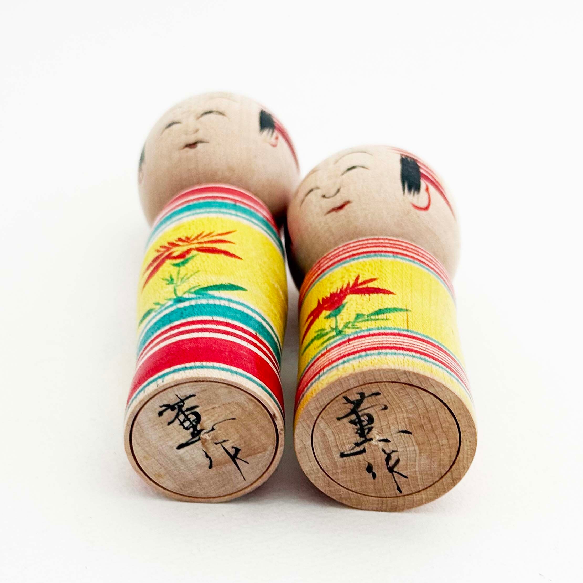 肘折系 / 阿部薫工人(菊黄 2本セット)