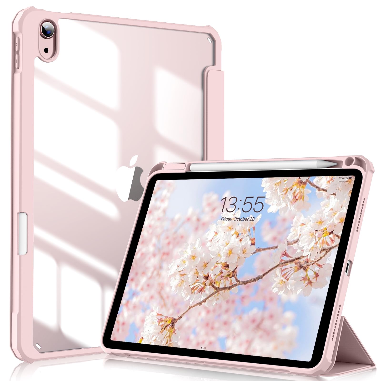 KenKe iPad Air 11インチ ケース (M3/M2、2025/2024) iPad Air 第5/4