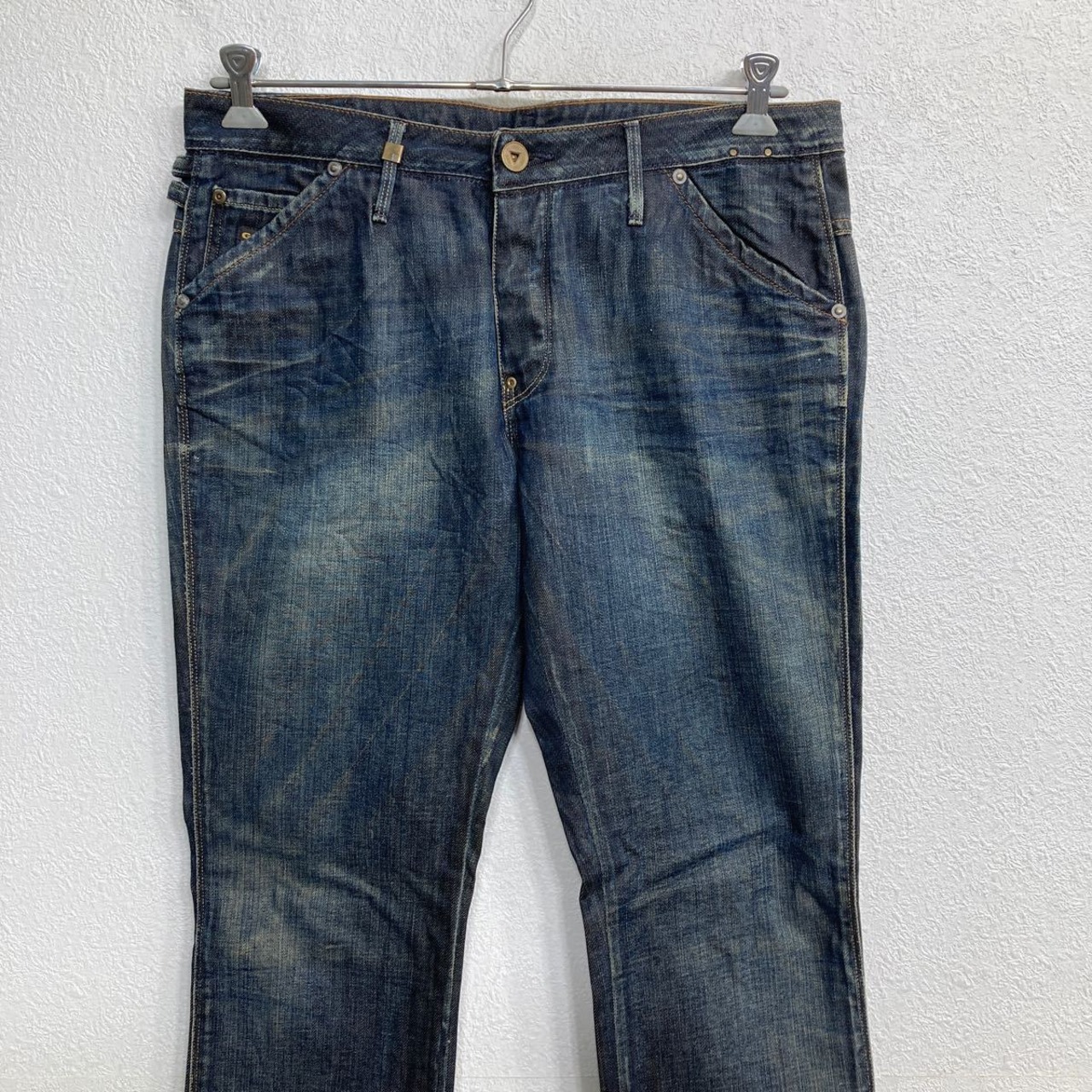 G-STAR RAW デニムパンツ W32 ジースター ボタンフライ インディゴ 