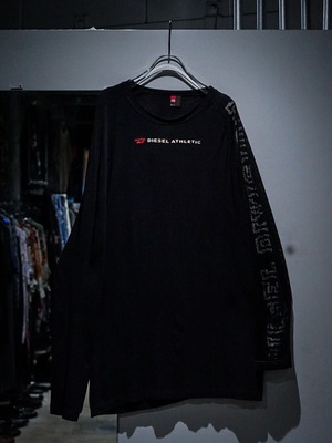 【add (C) vintage】"DIESEL" Mesh Layered L/S T-Shirt