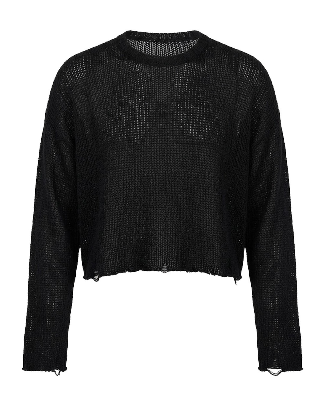 LAST NEST / cross see-through knit