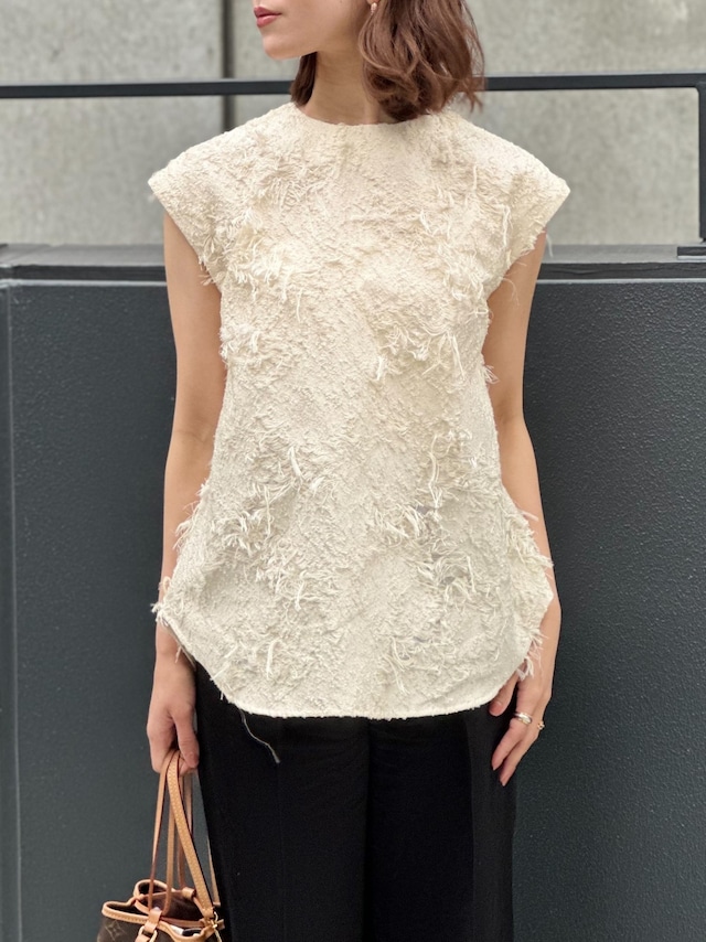 【予約】Lily blouse / off white (4月下旬発送予定)