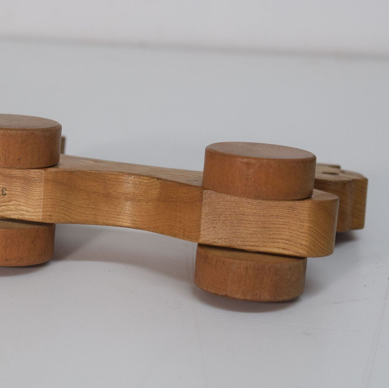 ヴィンテージ 木のおもちゃ 動物の親子車輪付き ドイツ玩具 | 一丁目