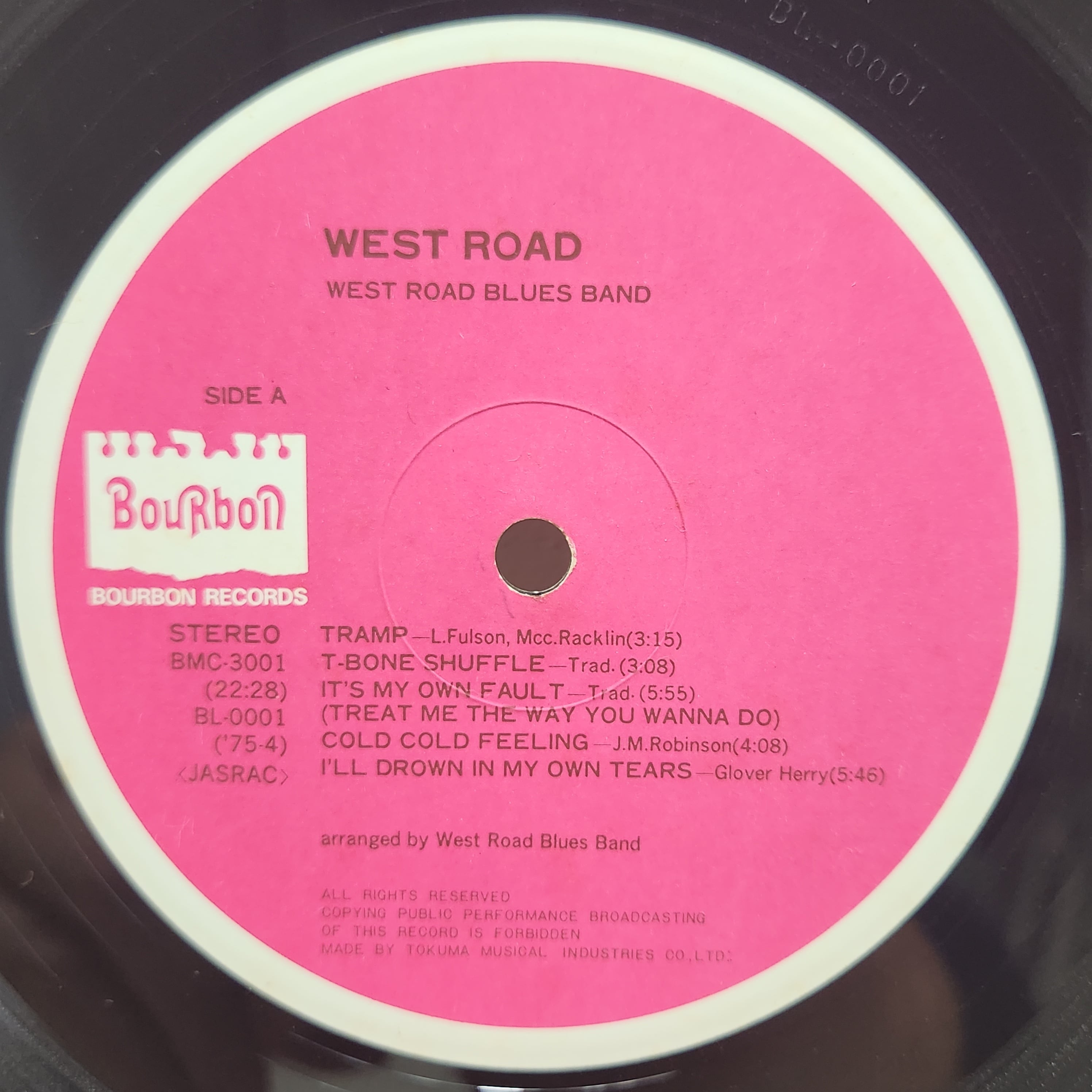 West Road Blues Band / Blues Power [BMC-3001] - 画像3