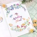 LB7 lillybloom 【My Wedding Floral】 和紙 マスキングテープ