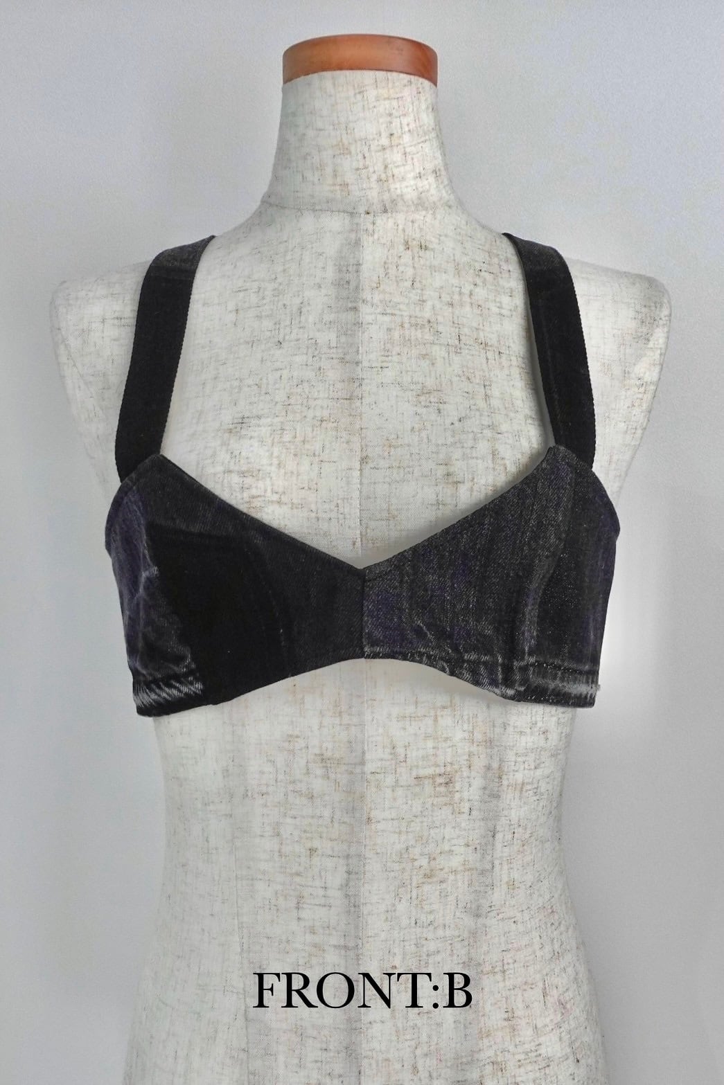 あいぴー さま MALION vintage ribbon bra top ribbon bra top – MALION vintage