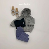〖取寄〗韓国子供服 / 26winter / aoustudio /フラワー ジップアップパーカー / キッズ服 *XS~L*