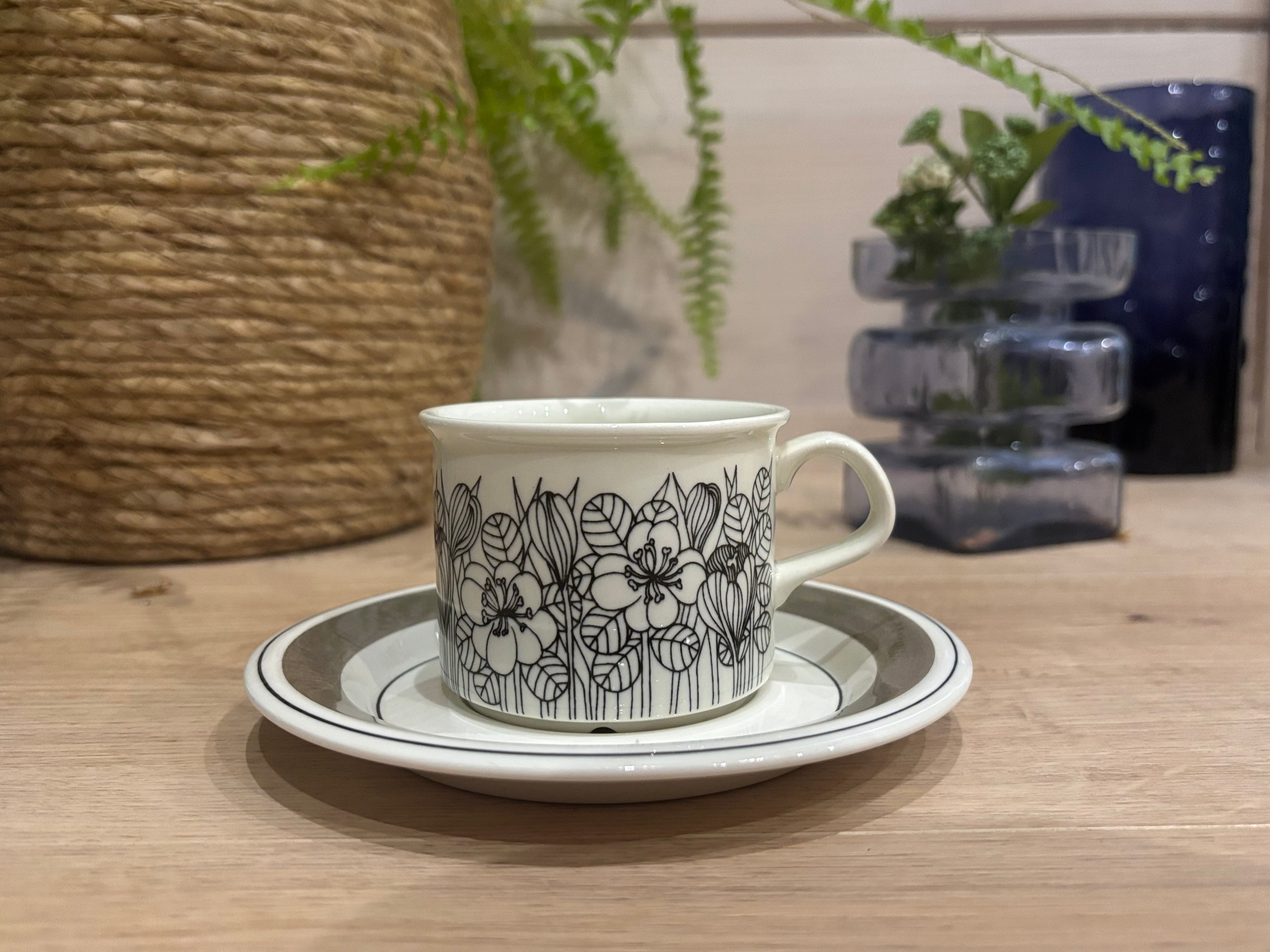 arabia PIZZICATO 17cm plate | ピチカート ケーキプレート ライト