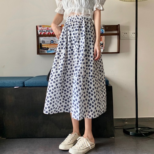 ✞ サマーストレッチ花柄Aラインスカート 大人女子☆ エラスティック 伸縮 スウィート 夏物 ✞ゴスロリ SM ミリ 甘ロリ クラロリ 和ロリ エレガント 黒ロリ 姫ロリ 華ロリ BB-BB9516209