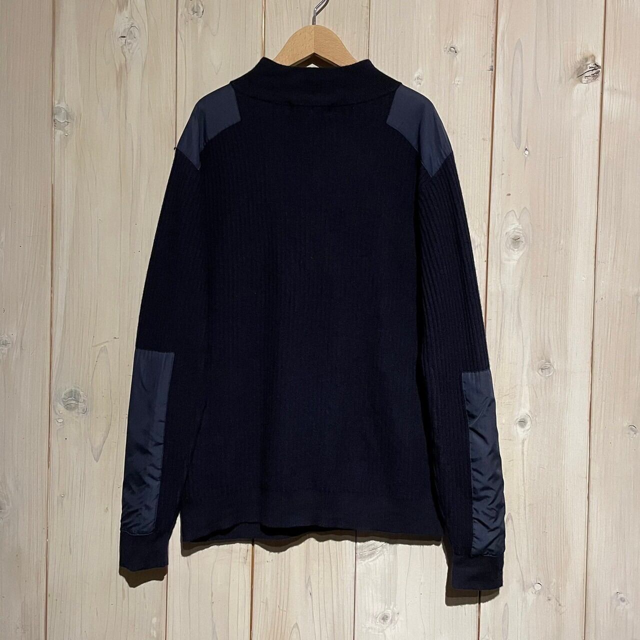【ジエアタウン】feeble vintage knit★追跡可 a.k.a.C.a.k.a vintage】 Nylon Swiching Vintage Loose Half
