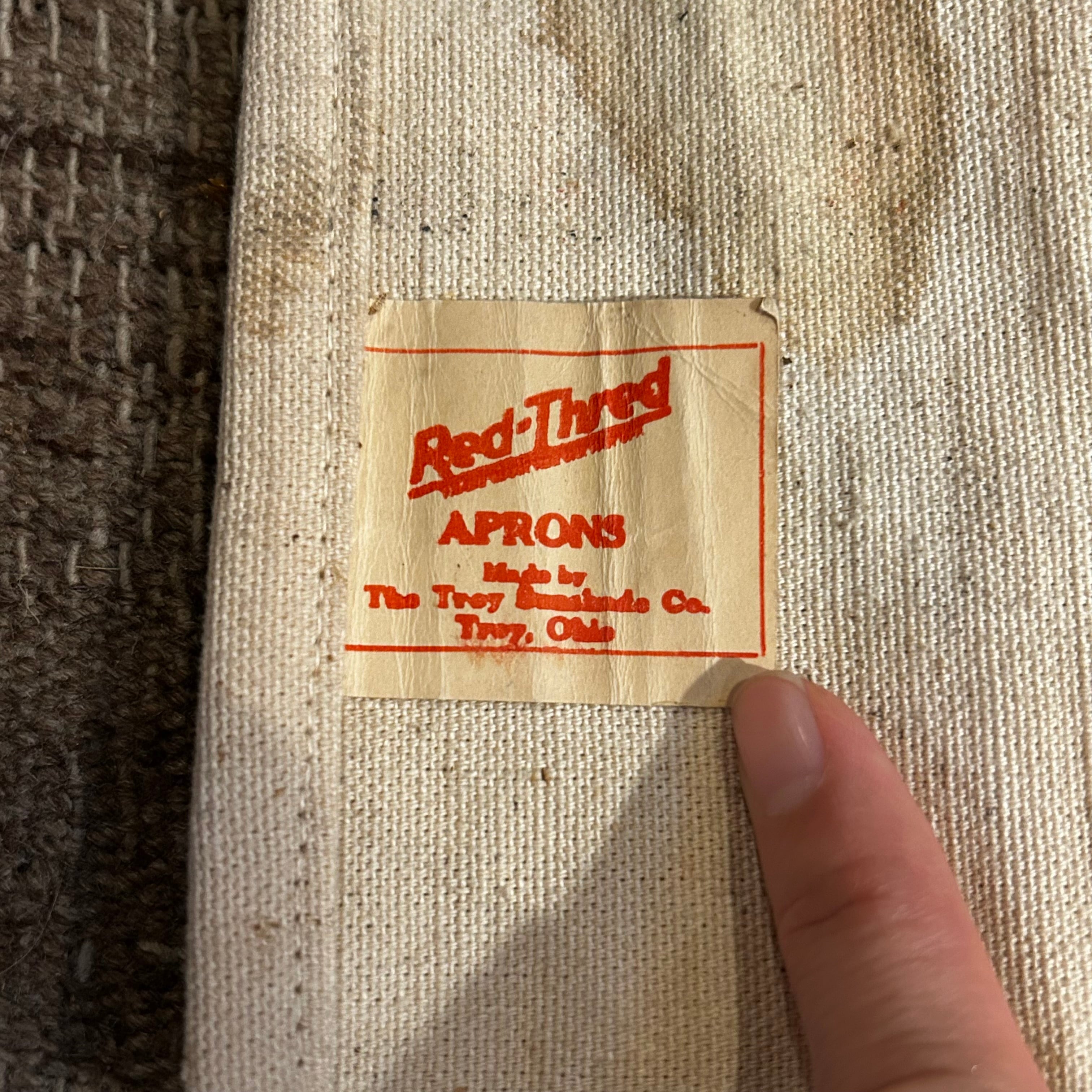 Vintage work apron I ビンテージ ワークエプロン C | JAM-DAY