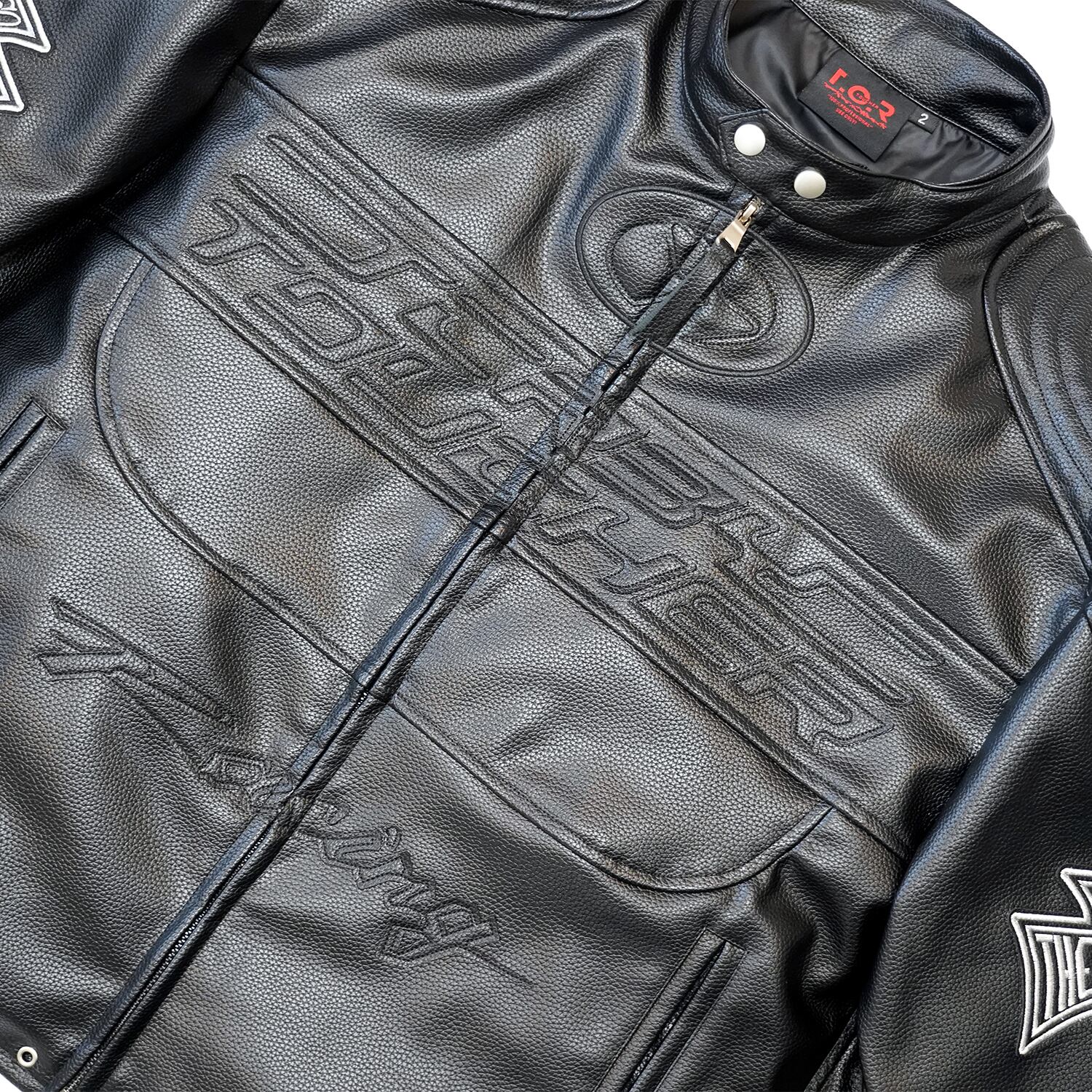 T.C.R UNITY MOTO JACKET - BLACK | T.C.R BY TOUCHER OFFICIAL ONLINE