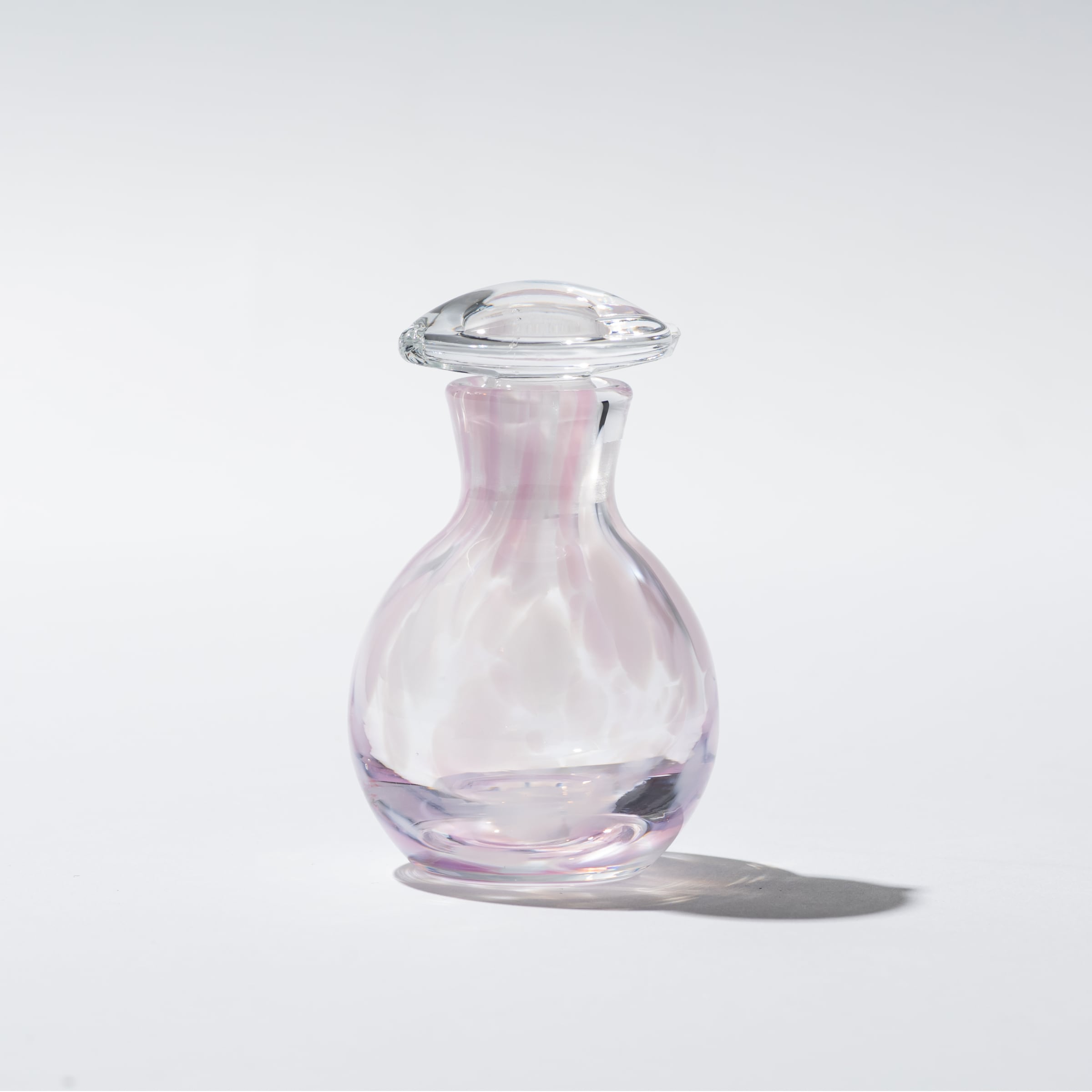 醤油さし(小サイズ) ピンク | 椎名切子（GLASS-LAB) 江戸切子・砂切子