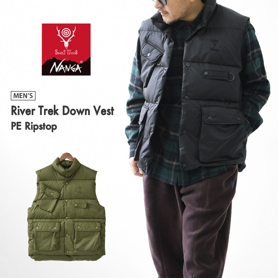 VAN Jacket / マルチポケットタクティカルダウンベスト M ブラック 2026年最新】VAN Jacket メンズ ダウンベスト・キルティングベストの