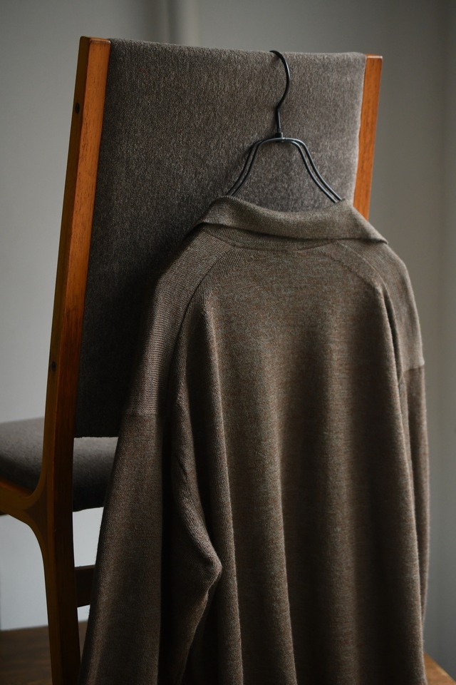 BATONER / RAMIE WOOL SKIPPER (Walnut)