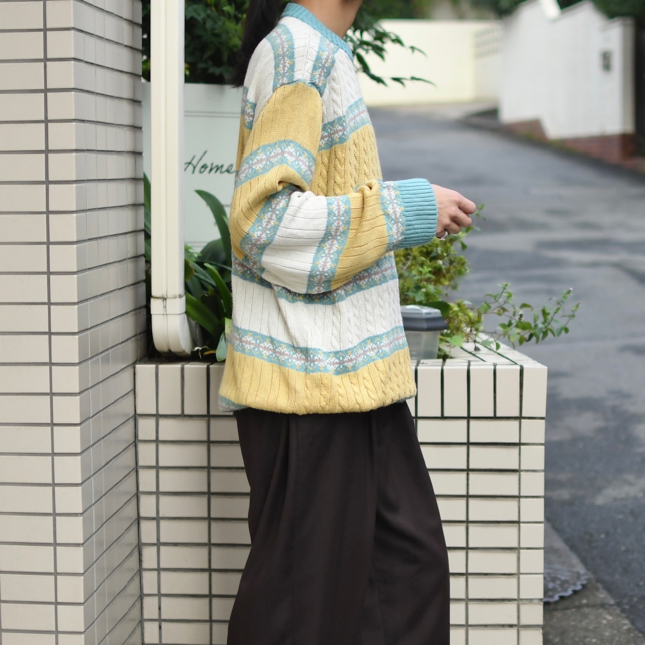 design acrylic knit