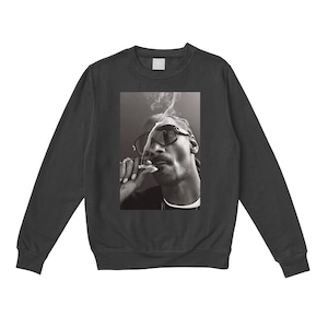 snoopdogg2.Crewneck sweat (black/white)