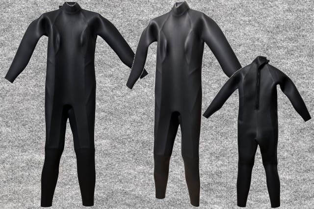 超特価!1点のみ!ダイビングレディス5mmスキンフルスーツ 早いもの勝ち!
