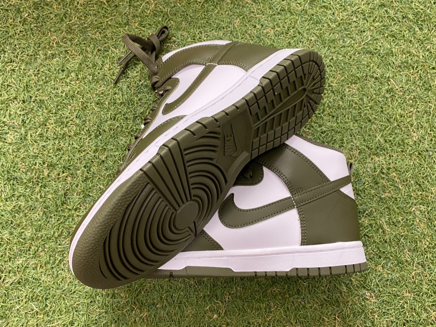 NIKE DUNK HIGH RETRO CHAMPIONSHIP KHAKI DD1399-107 26cm 96322 