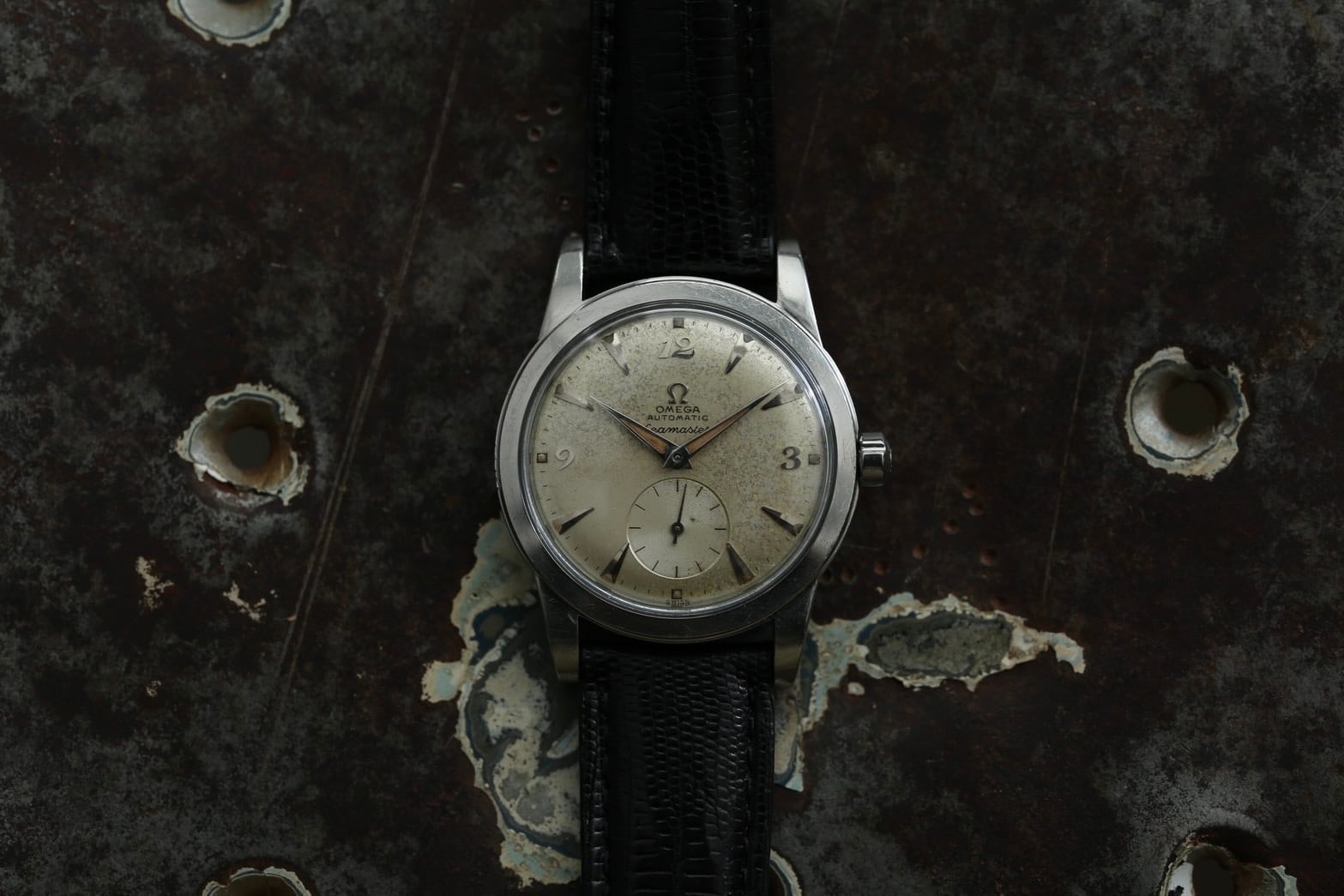 OMEGA】 1950年製 オメガ シーマスター ファーストモデル エイジング