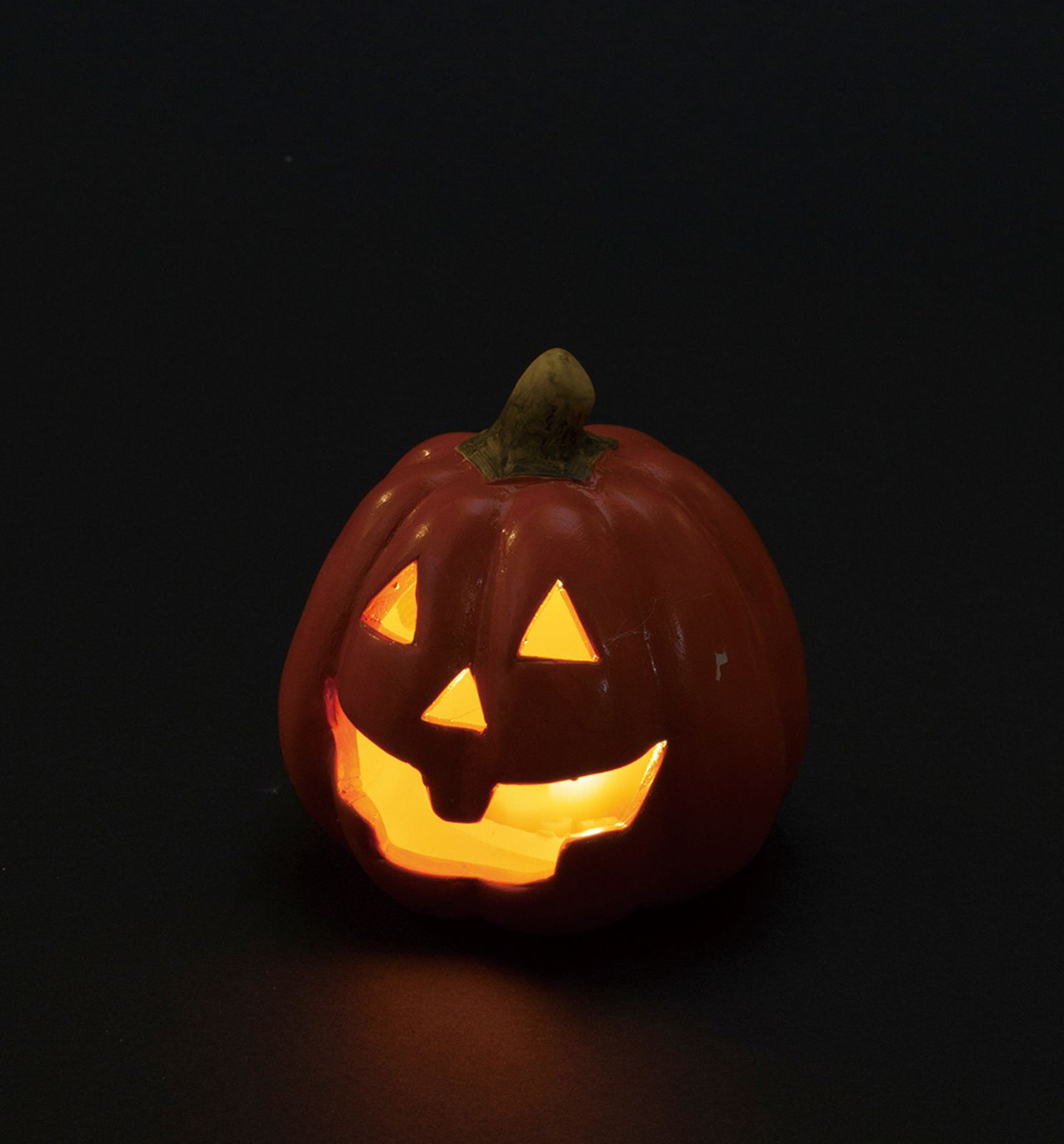 ミニパンプキンライト　イエロー系　HW-1543　4961823782145　ハロウィン雑貨 > ポピーオリジナル