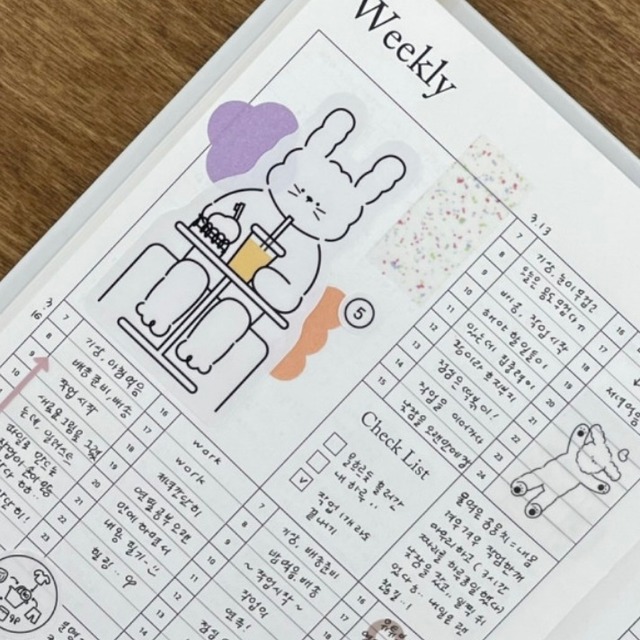 papeterie.atelier 〔ver with huge cuteness 02〕