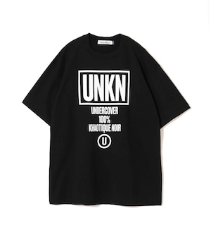 UNDERCOVER : T-SHIRTS UC2F3806 C/# BLACK SIZE 3