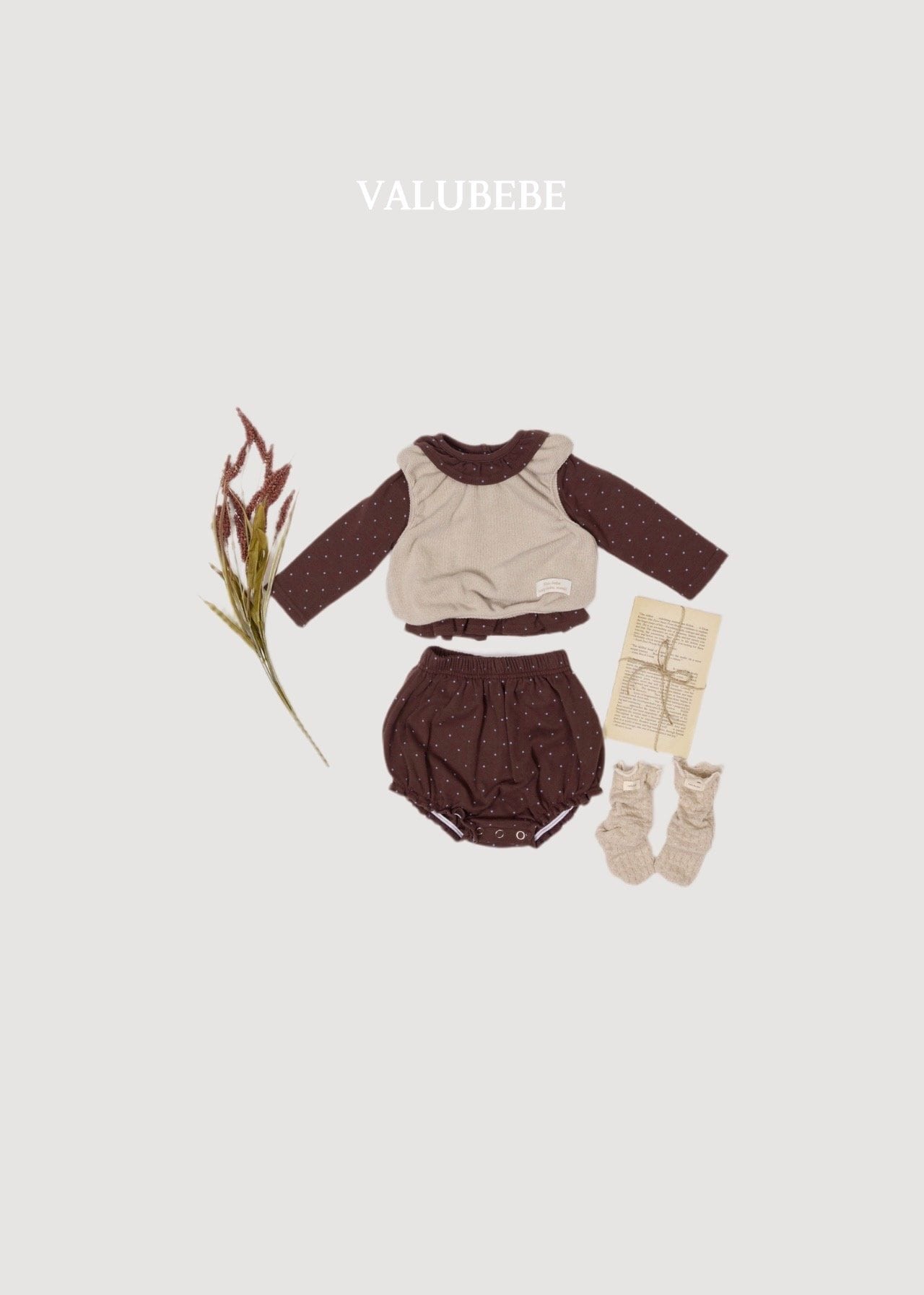 送料無料【予約】/ ニット靴下 / valubebe
