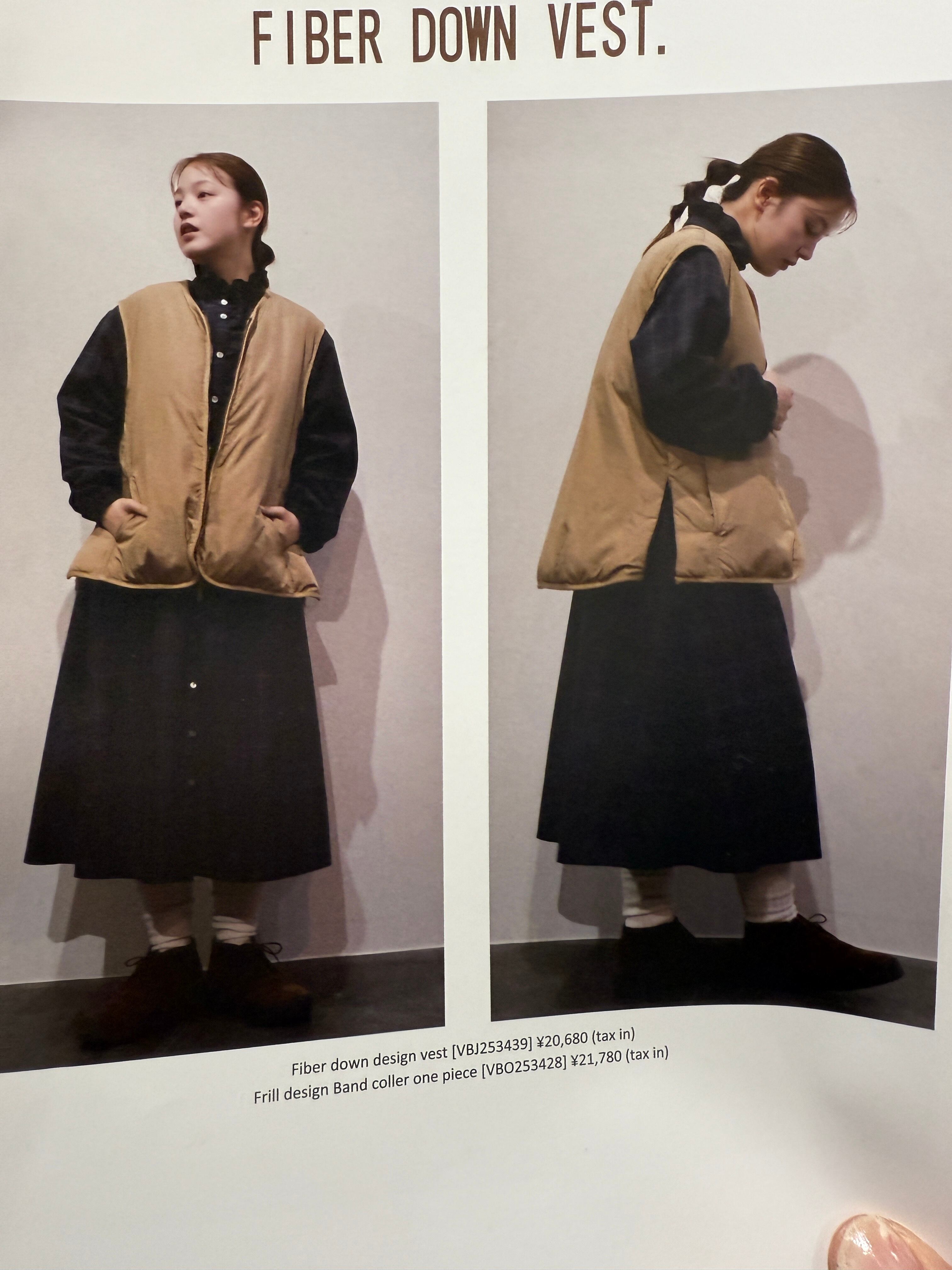 送料無料：vent blanc ／ヴァンブラン ファイバーダウン デザイン