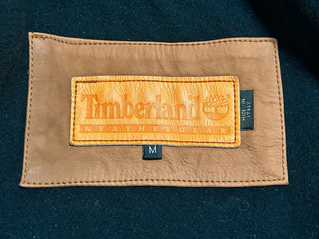 イタリア製 90s Timberland ティンバーランド WEATHERGEAR レザー 