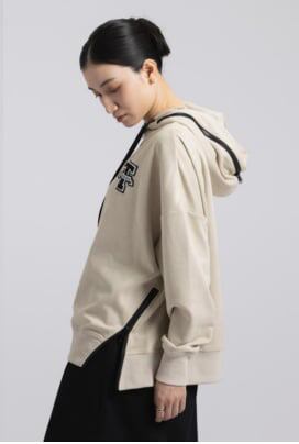 gz509701　Tカレッジロゴ  zipアクセントスエードポンチ po pk