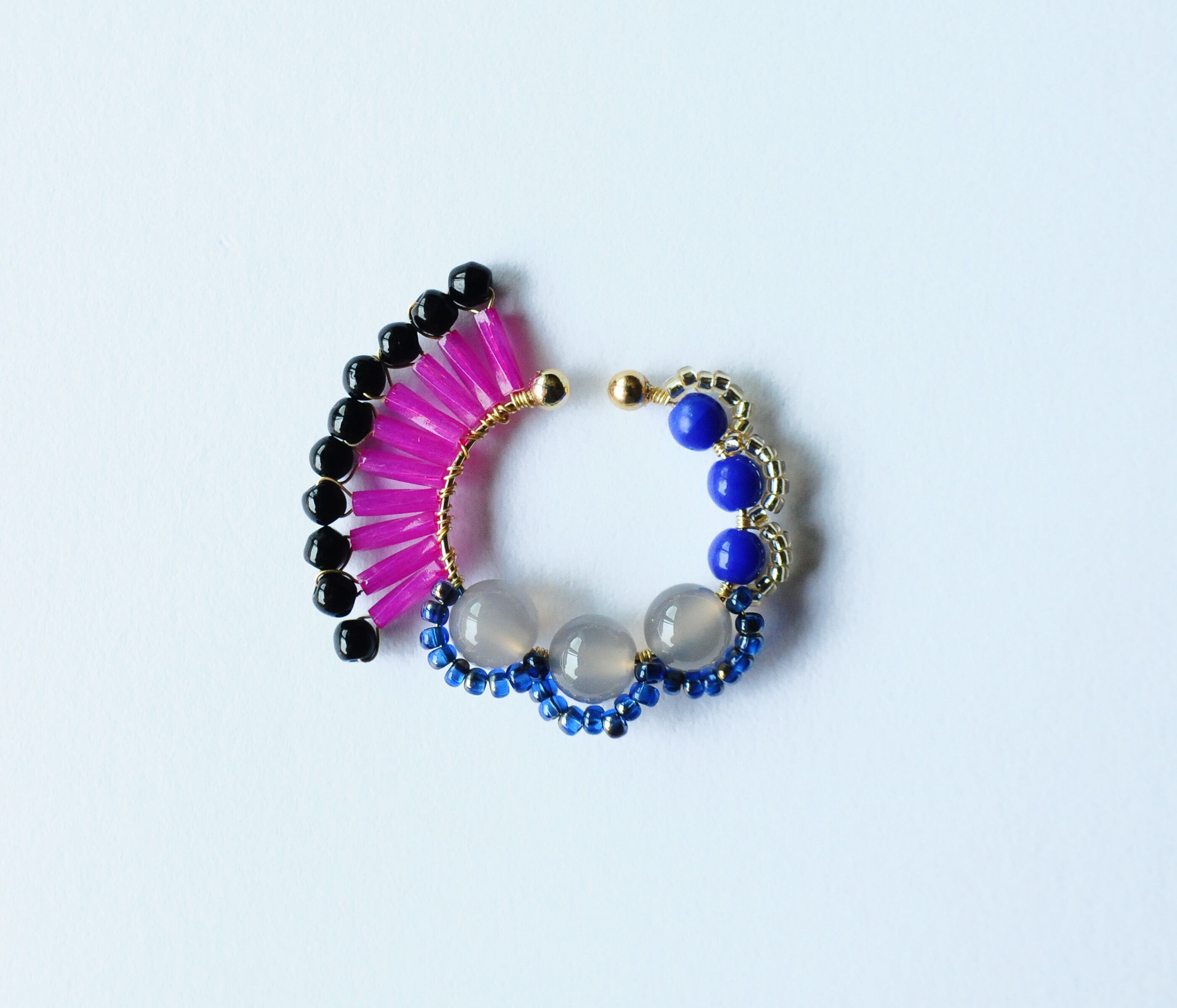 ＜Rollo～イロヅクビジュー～＞イヤーカフ『 ハミングバード/hummingbird 』<N>