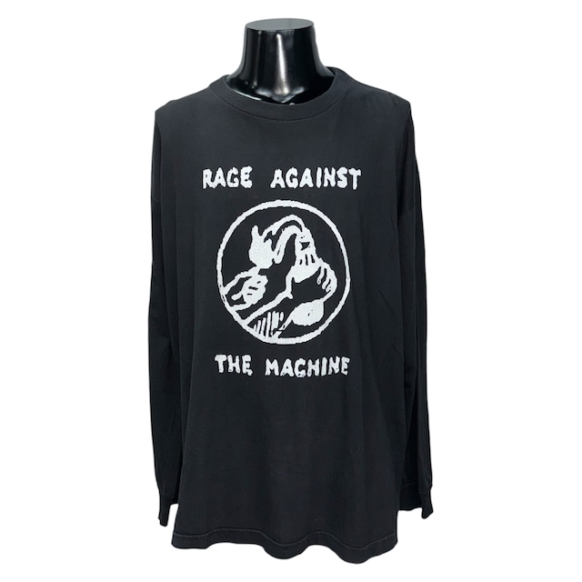 【RAGE AGAINST THE MACHINE】レイジ・アゲインスト・ザ・マシーン 90's Vintage ロングスリーブTシャツ