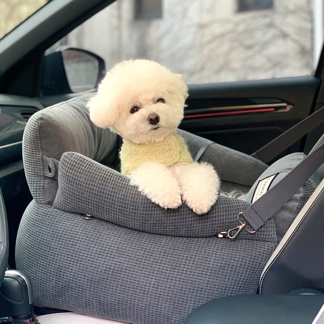 Premium 2WAY-Driving Kit【Charcoal】 / Dugroo / Dog Car Seat / 日本未入荷