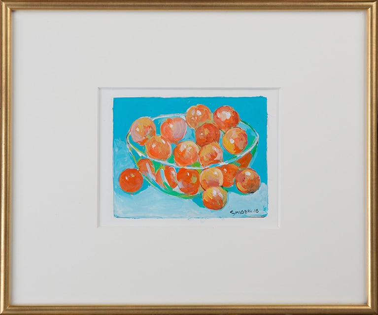 弾ける実たち | 田中滋｜絵画のある暮らし