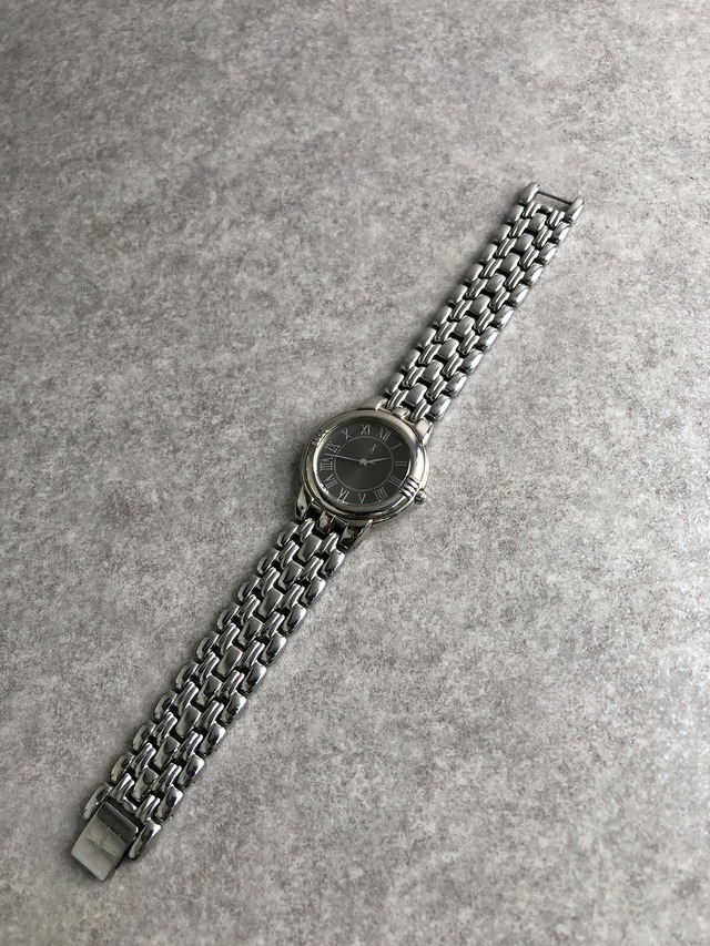 Yves Saint Laurent イヴ・サンローラン 腕時計 シルバー ローマ文字 ステンレススチール クォーツ 6031-G11866 vintage ヴィンテージ オールド xegtmu
