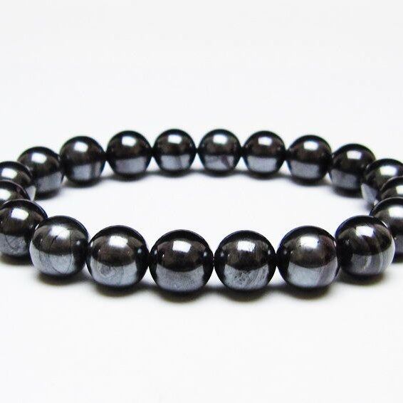 スギライト ブレスレット 9mm ブラックスギライト ブレスレット ブレス 一点物 メール便可 [M便 1/10] 111-47256