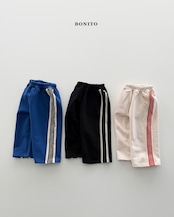 BONITO 26/SS ラインストレートパンツ