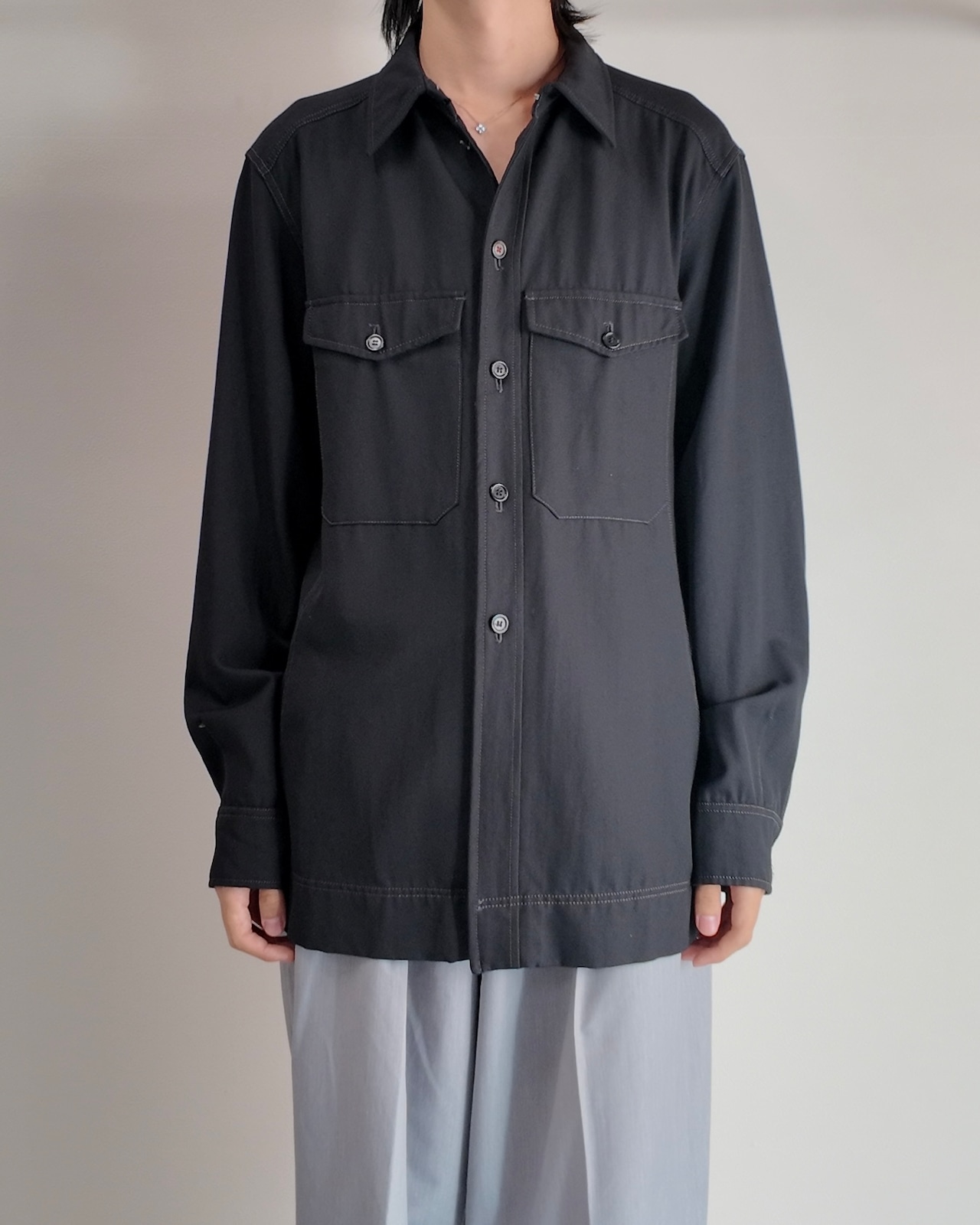 【PRADA sports】virgin wool C.P.O jacket