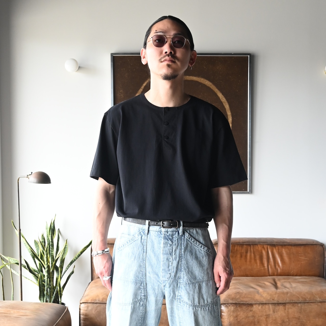 OLD JOE / TUBE TEE (Henry-Neck)　コーディネート