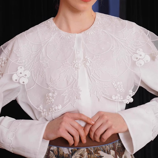 ビックカラーブラウス　10964