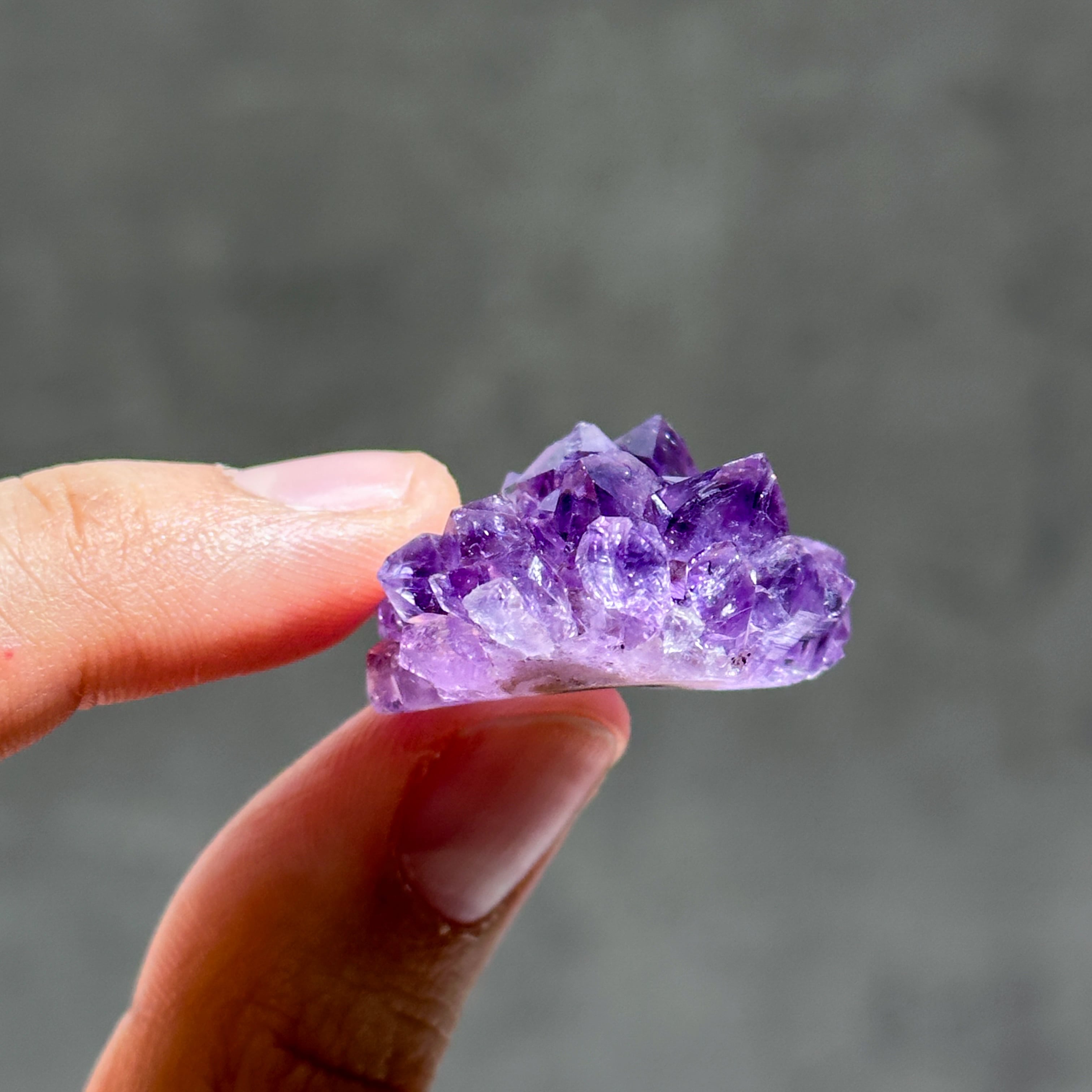 ウルグアイ産フラワーアメジスト 原石31◇ Flower Amethyst ◇天然石