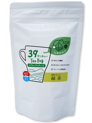 緑茶 サンキュー ティーバッグ（3ｇ×39ヶ入）つゆひかり