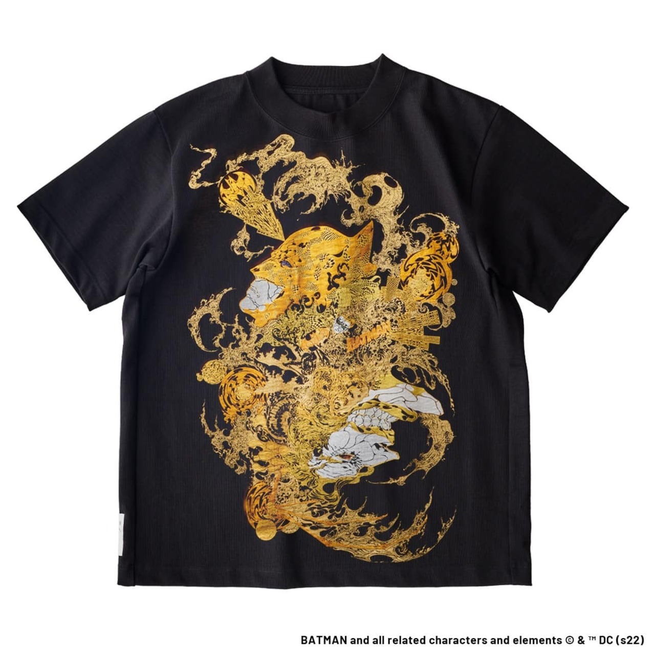 バットマン•金彩Tシャツ